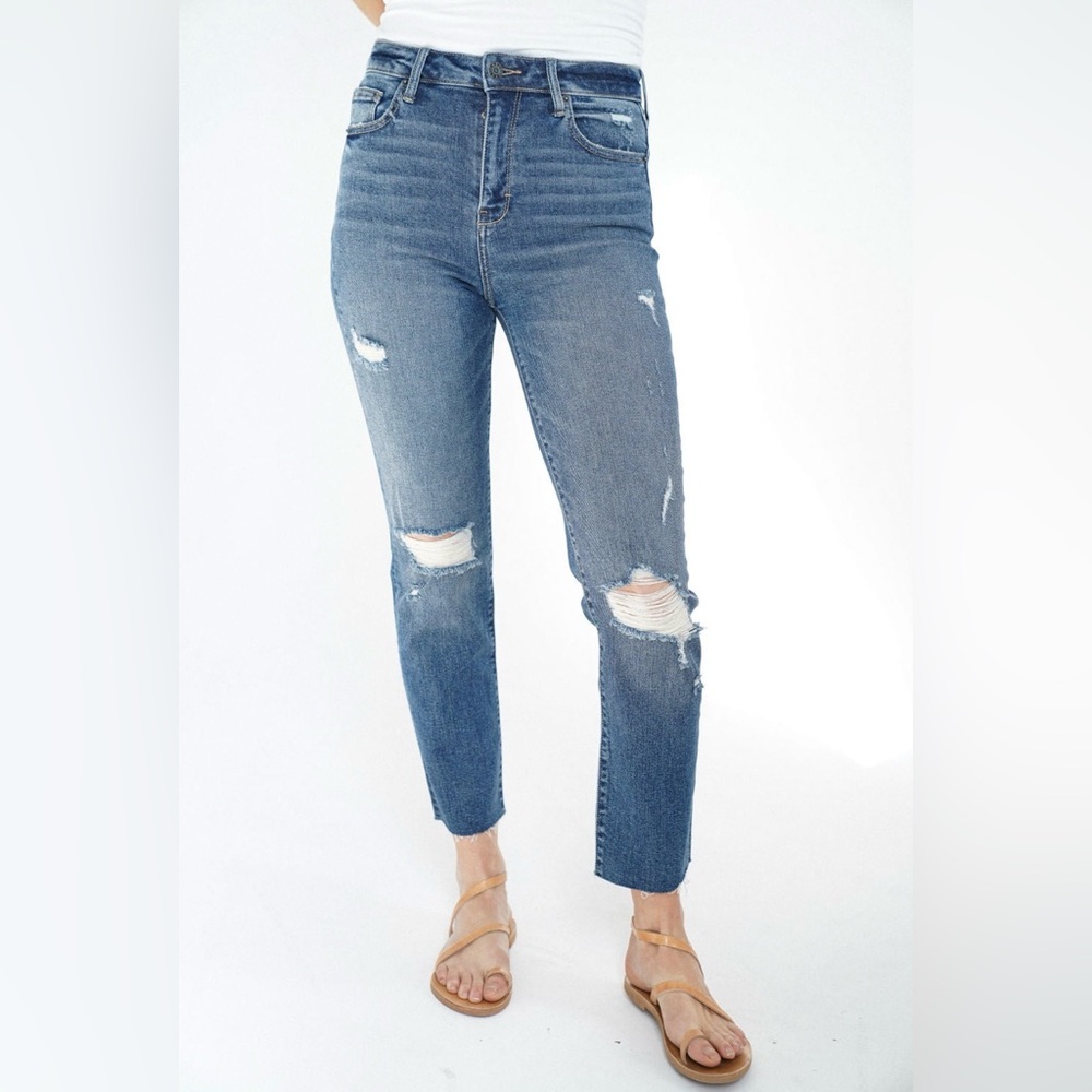 CJLA Chrissy jeans, medium wash, size 7